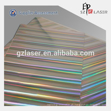 Papel de transferência de calor holográfico para impressão a laser